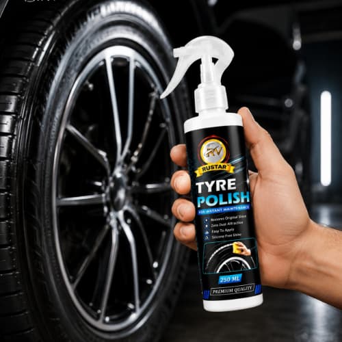 RUSTAR Tyre Polish 250ml x 2 Pack - 500ml