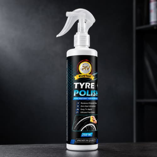 RUSTAR Tyre Polish 250ml x 2 Pack - 500ml