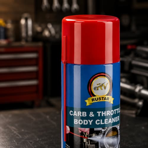 RUSTAR Carb & Throttle Body Cleaner Spray 500ml