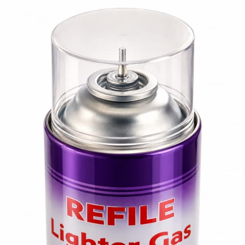 FLAME Refill Lighter Gas 500ml | Butane Gas Refill Canister