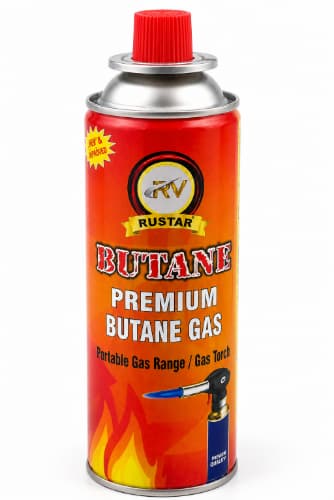 2 x 230g Butane Gas + Manual Torch Combo
