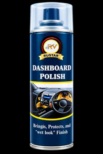 Rustar Dashboard Polish 500 ML – Car Dashboard & Interior Polish